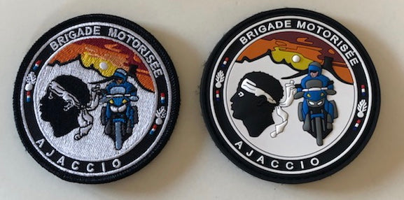 Police & gendarmerie - Ecusson tissu REGION DE GENDARMERIE DE CORSE DIVISION DES OPERATIONS Police & gendarmerie - Ecusson tissu REGION DE GENDARMERIE DE CORSE DIVISION DES OPERATIONS