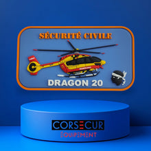 ÉCUSSONS NAME TAG H-145 / EC 145 Base DRAGON20