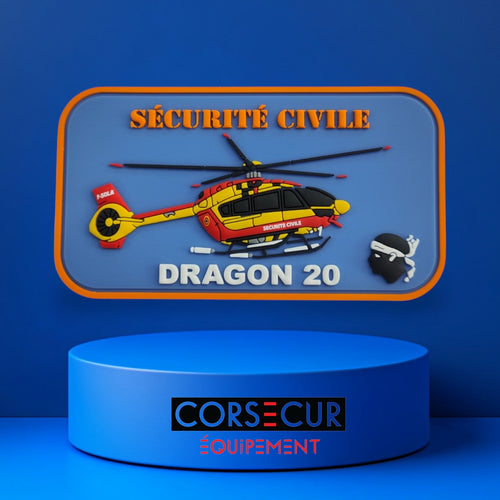 ÉCUSSONS NAME TAG H-145 / EC 145 Base DRAGON20