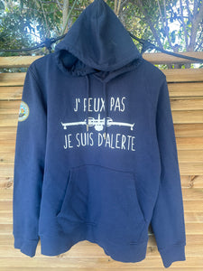 HOODIE « HSR »J’PEUX PAS JE SUIS D’ALERTE