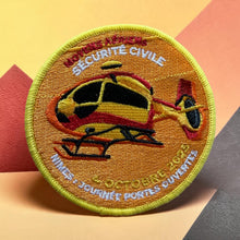 ÉCUSSON H145 JPO MOYENS AÉRIENS OCTOBRE 2025