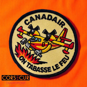 ÉCUSSON « ON TABASSE LE FEU »