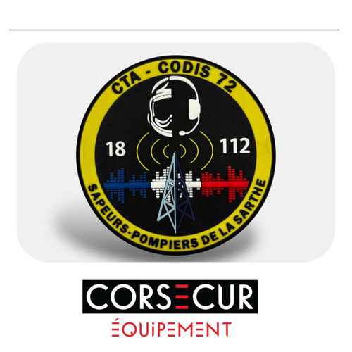 ÉCUSSON CTA-CODIS SDIS 72