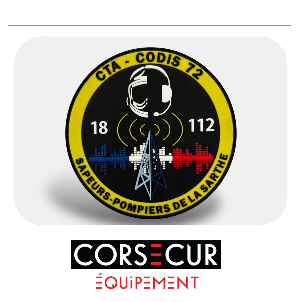 ÉCUSSON CTA-CODIS SDIS 72