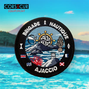 ÉCUSSONS 2025 BRIGADE NAUTIQUE AJACCIO