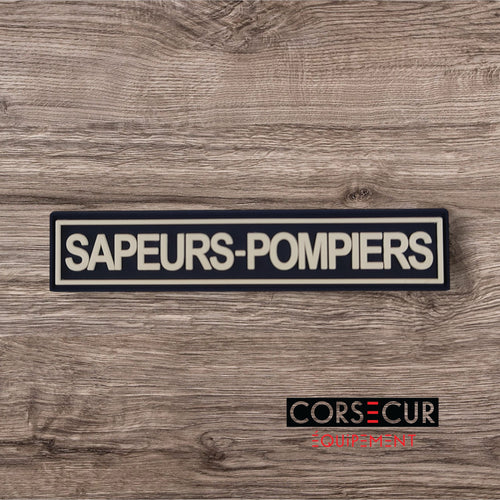BANDE PATRONYMIQUE PVC SAPEURS-POMPIERS