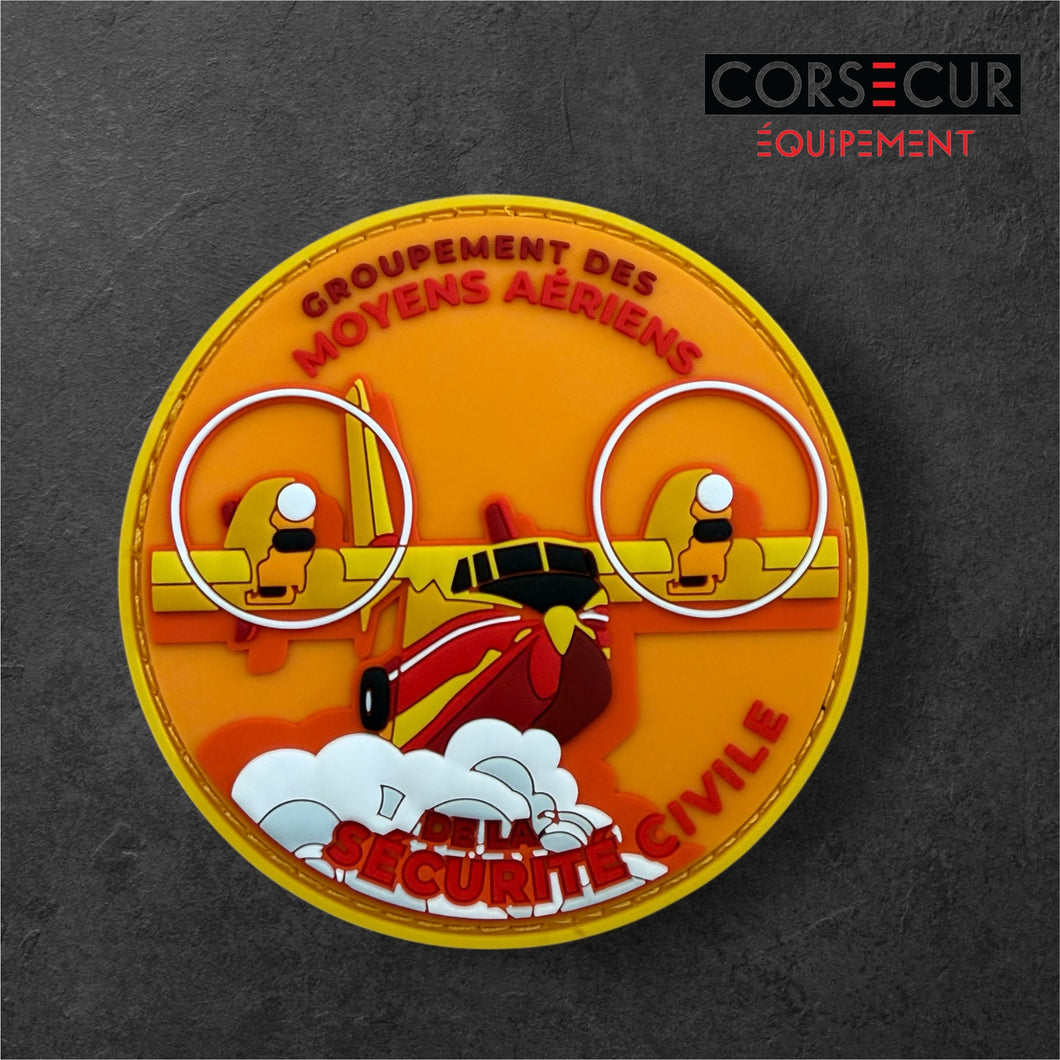 ÉCUSSON PVC MOYENS AÉRIENS CANADAIR