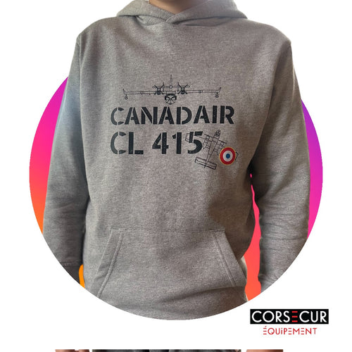 HOODIE-SWEAT A CAPUCHE CANADAIR ENFANTS