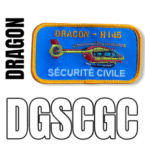 ÉCUSSON NAME TAG DRAGON EC/ H 145