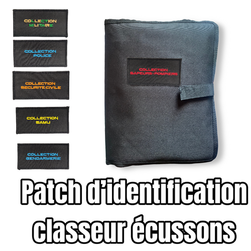 ÉCUSSON POUR IDENTIFICATION CLASSEUR