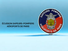 ÉCUSSON SAPEURS-POMPIERS AÉROPORTS DE PARIS