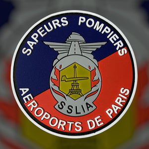 ÉCUSSON SAPEURS-POMPIERS AÉROPORTS DE PARIS