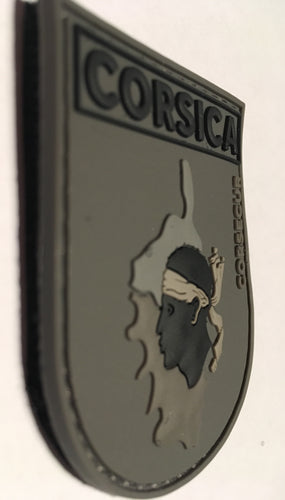Écusson d’épaule CORSICA basse visibilité PVC 3D